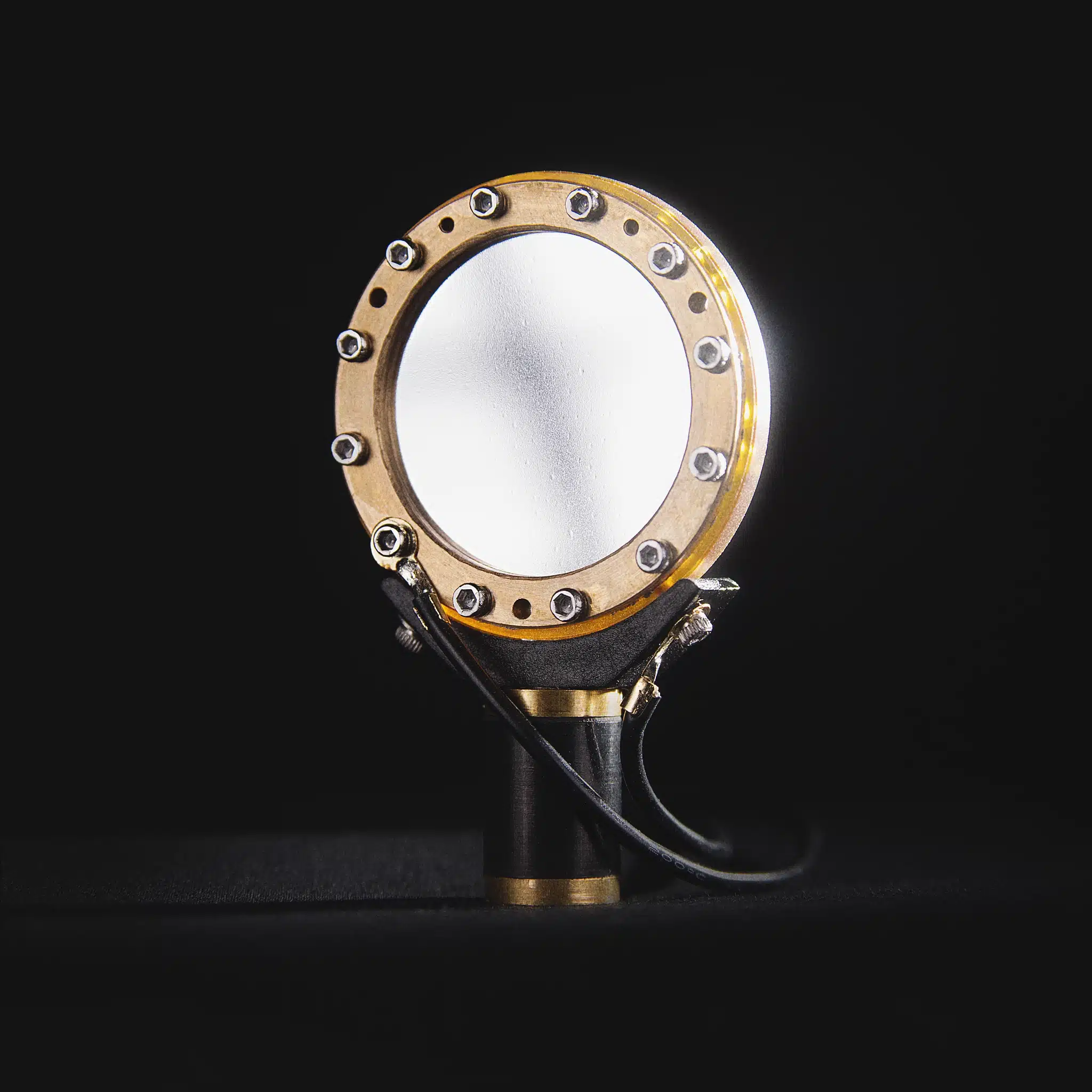 Front view of the Beesneez BN2 Microphone Capsule.